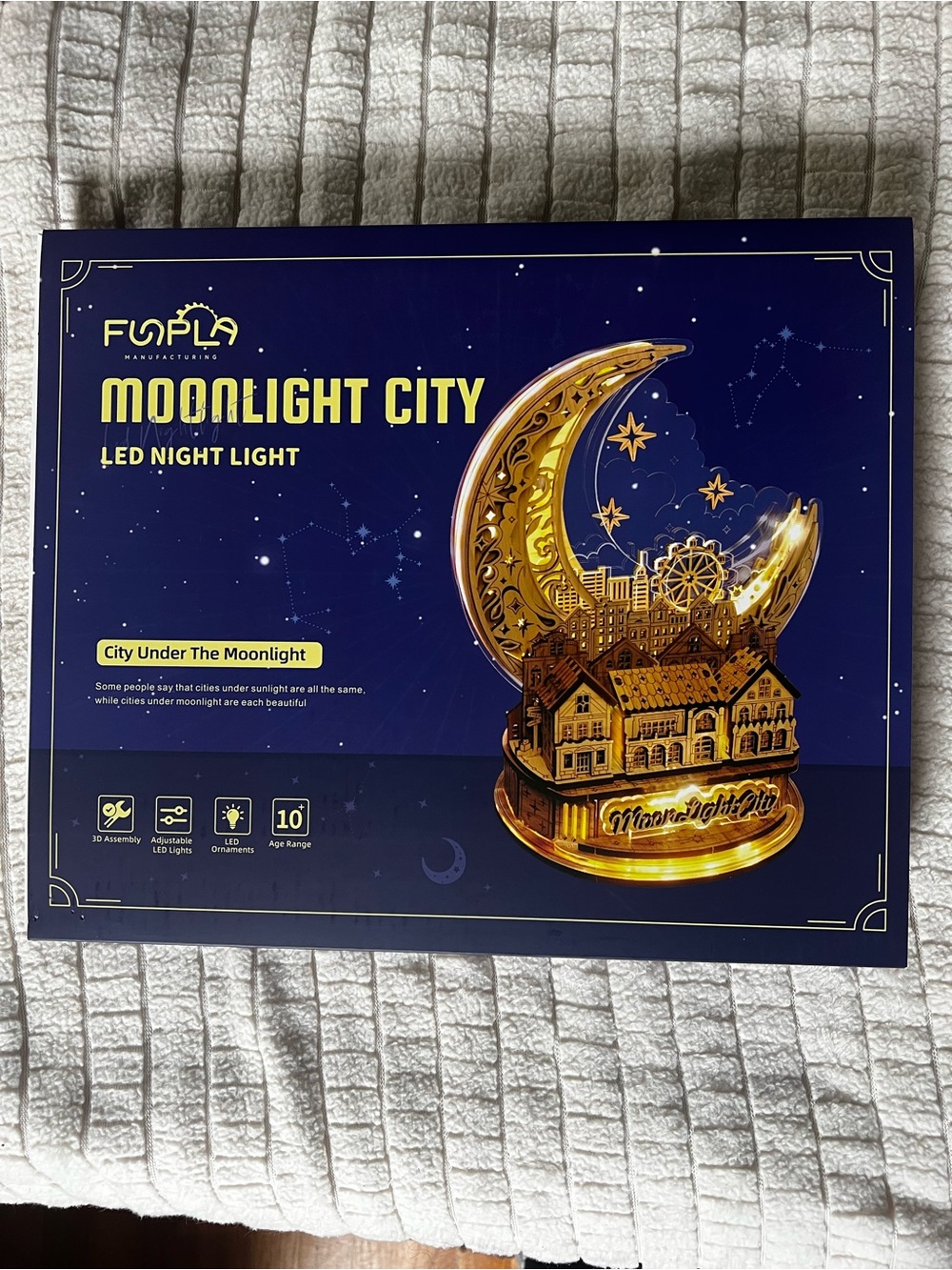 Moonlight City LED Night Light Puzzle